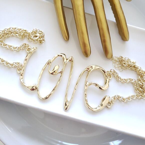 Zara “LOVE” Necklace - Picture 2 of 12